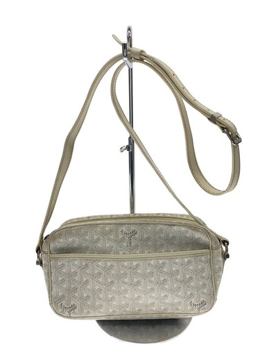 Goyard Shoulder Bag Cup Veil PVC WHT Total Pattern Used
