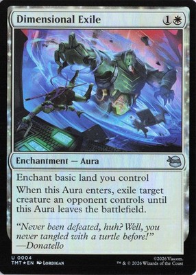 Dimensional Exile, 4, TMT, Foil