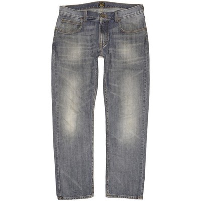 Lee Blake  Herren Blau Straight Regular  Jeans W34 L31 (107560)
