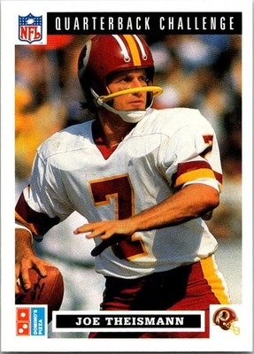 1991 Upper Deck Domino's Pizza Quarterback Challenge - Joe Theismann #44