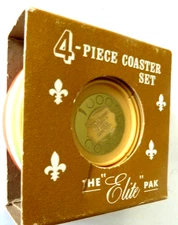 1960s COASTER SET Advertising CHARITON VALLEY TELEPHONE CORP, Macon Missouri