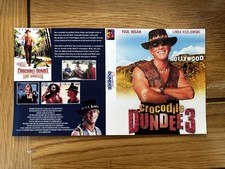 Crocodile Dundee 3 Los Angeles Custom Sleeve 4K UHD Blu Ray Gr&ouml;&szlig;e