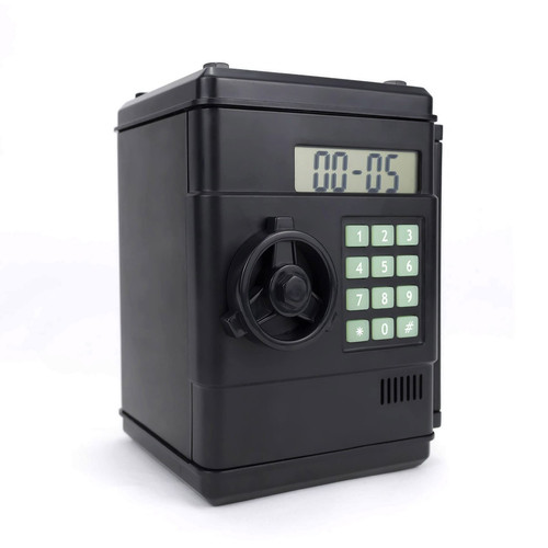 Piggy Bank for Kids Adults, Cash Coin Money Saving Box Electronic Money Bank ...