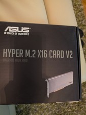 ASUS Hyper M.2 x16 Card v2 4 x M.2 Socket 3
