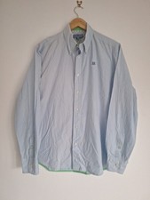 Harmont & Blaine Men's Blue Shirt 2XL Long Sleeve Button Down Collar Logo Cotton