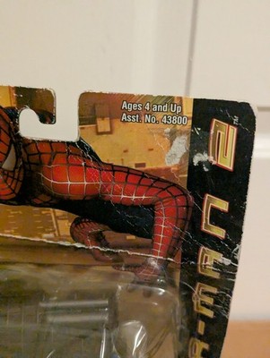 Twist N Shoot Spider-man 2 Movie Figure Marvel Legends 2004 MOC