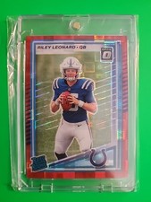 2025 Panini Donruss Optic Red Pandora Prizm Riley Leonard