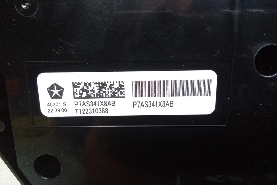 Оригинальный блок управления климатическим обогревателем 23 2023 Chrysler Pacifica - Изображение 3 из 4