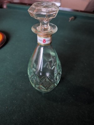 Antique WALKER'S DeLuxe bourbon empty bottle