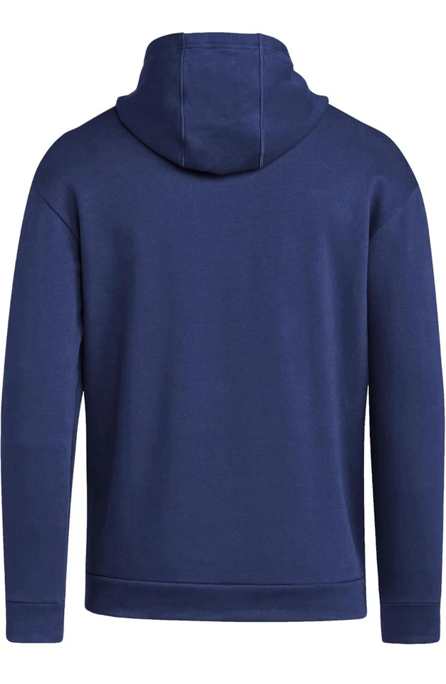 Sudadera con capucha polar Adidas para hombre 2XL azul marino Foto 2 de 4