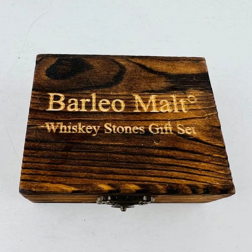 Barleo Malt Whiskey Stones Gift Set BOX ONLY