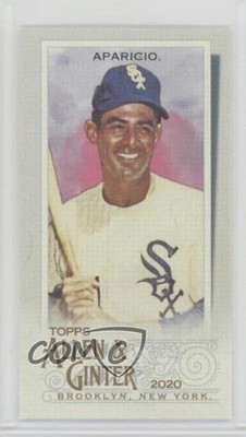 2020 Topps Allen & Ginter's Mini Short Print Luis Aparicio #348 HOF 05d3