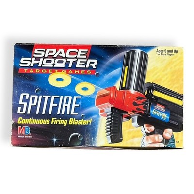 Spitfire Space Shooter Gun Target Game By Milton Bradley Brand New