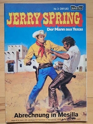 Jerry Spring Nr.3 von 1972 - Z1-2 ERSTAUFLAGE WESTERN BASTEI COMICHEFT Jijé - Bild 1 von 3