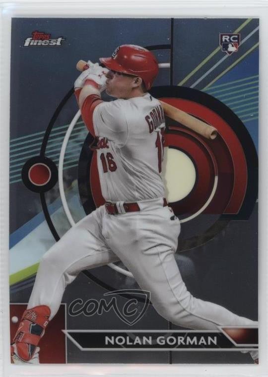 2023 Topps Finest Nolan Gorman #92 8p7