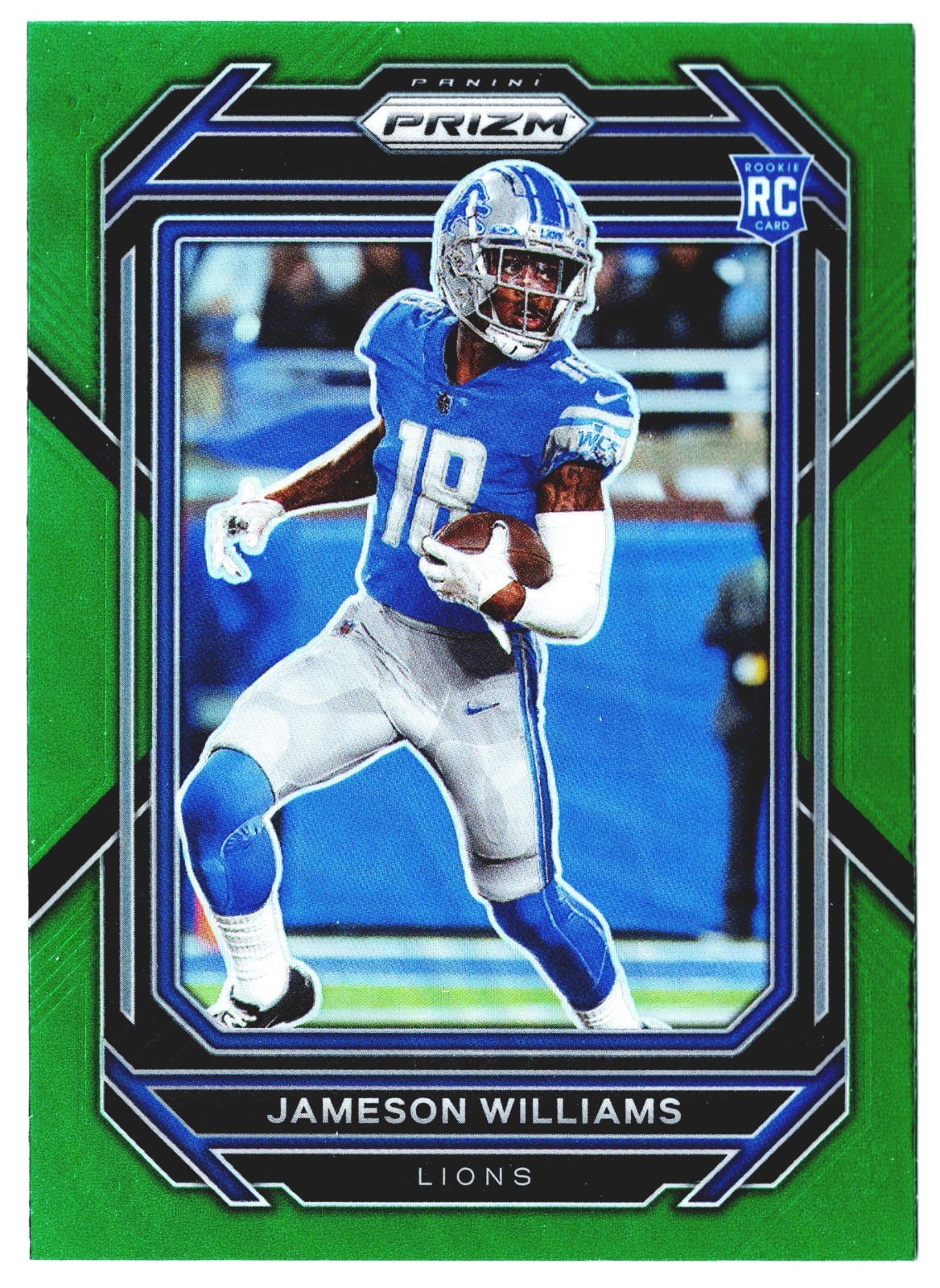 Jameson Williams Panini Prizm #311 Green