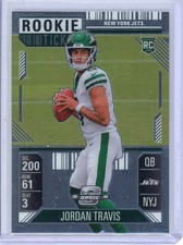 2024 Panini Contenders Optic Jordan Travis Base Rookie Card!! New York Jets! #80