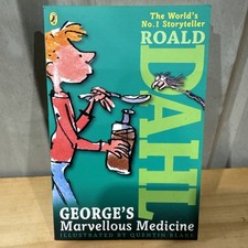 George's Marvellous Medicine By Roald Dahl Paperback Novel