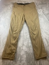 Orvis Pant Men  s 34x34 Brown Fleece-Lined Stretch Fabric Outdoors Work