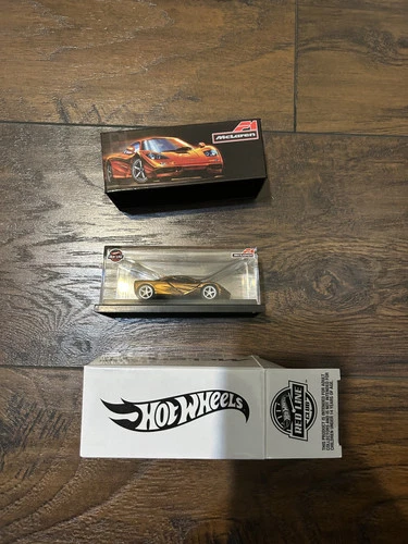 Hot Wheels RLC Red Line Club Exclusive McLaren F1 Spectraflame Orange
