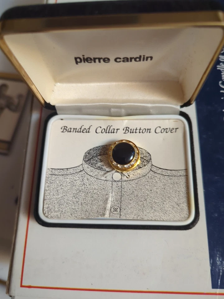 Pierre Cardin полосатый воротник кнопка чехол и оригинальная коробка - Изображение 3 из 4