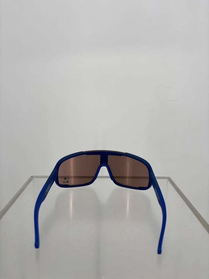 Gafas de sol POC Aspire Mid Bike azul ópalo translúcido marrón plateado espejo NUEVO Foto 4 de 4