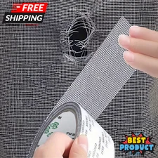 Window Screen Mosquito Net Repair Tape Self-Adhesive Mesh Repairing Patch Insect