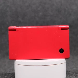 Gloss Red (DSi) TWL-001(JPN) Unlocked - Authentic Yellowed Screen W/Games