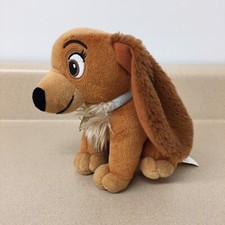 Disney Lady Plush Dog Lady and the Tramp Stuffed Puppy Toy Just Play 6" AR131