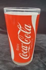 Vintage Coca-Cola 12oz Drinking Glass - Double Logo - 5"x 2 3/4"  VV-06