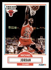 1990-91 Fleer #26b Michael Jordan