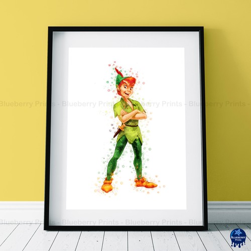 Disney Bambi / Pan Childrens Bedroom Wall Art Poster Print Picture Gift A5 A4 A3 - Picture 5 of 7