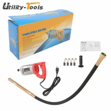 High Quality 1500W Electric Concrete Vibrator 4.5 Feet Long Shaft Concrete Tool