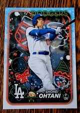 2024 Topps Holiday Shoheo Ohtani Hidden Elf Variation HE-23