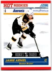 2010-11 Score #624 Jamie Arniel - RC FREE SHIPPING!