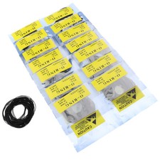 1 Bag 0.5/0.6/0.7MM Waterproof Rubber Gasket Seal O-Ring Watch Back Case Repair