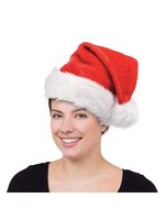 Santa-Hut PlüSch Glitzer Weihnachtsmann Erwachsene Damen KostüM Weihnachten