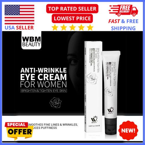 Revitalizing Eye Gel Anti-Aging Hydrating Cream Wrinkle Dark Circles & Puffiness
