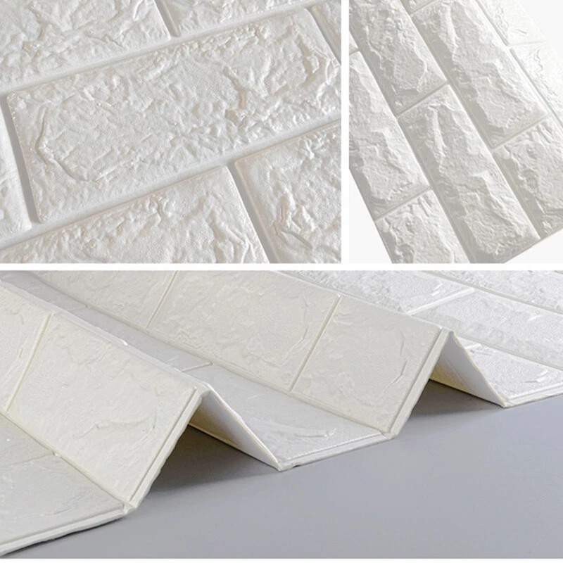 10-100x3D Selbstklebend Tapeten Steinoptik Wandpaneele Ziegelstein Wandaufkleber - Bild 4 von 4