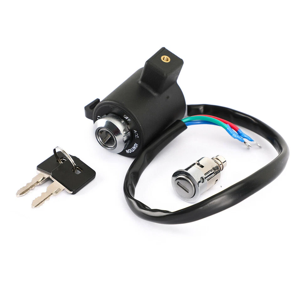 Ignition Switch With 2 Keys For Harley Davidson Forty Eight Iron 883 Super Glide - Imagem 3 de 4