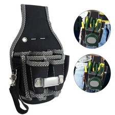 Electrician Waist  Tool Belt Pouch Bag Multi-Pocket Screwdriver Kit Holder Cases