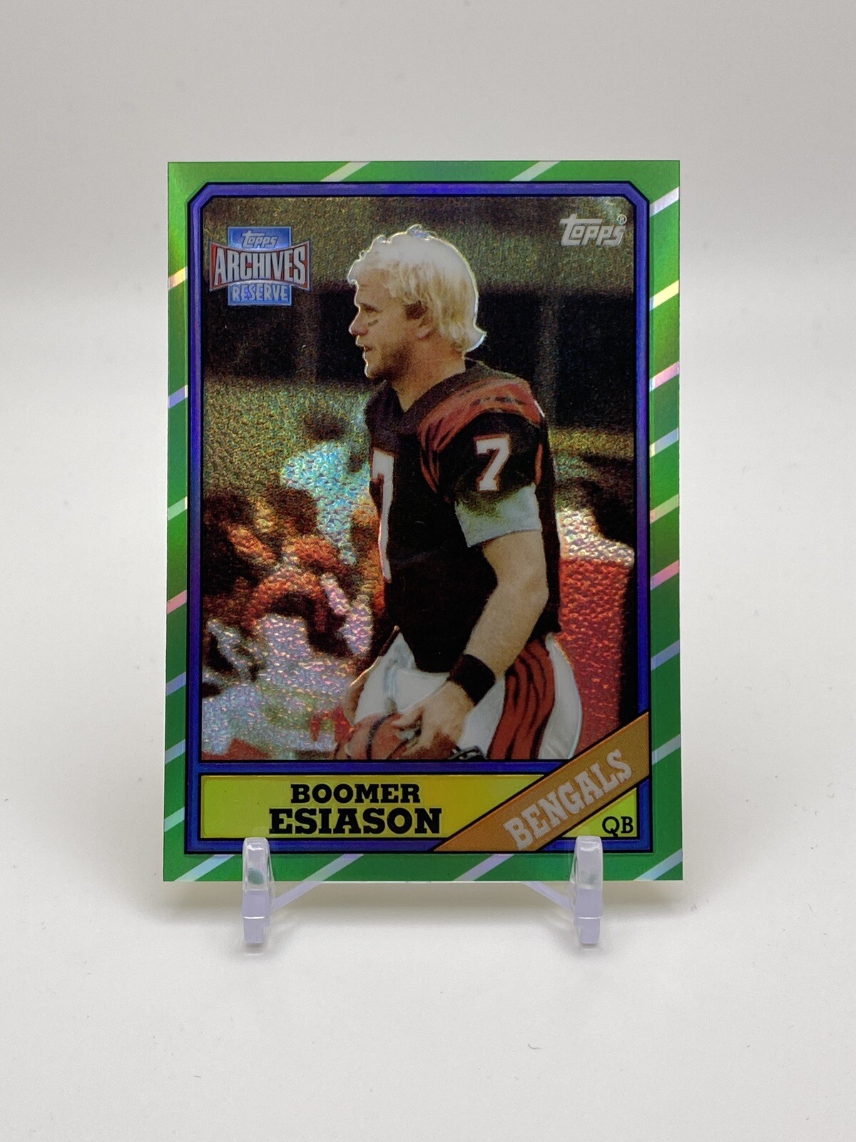 BOOMER ESIASON 2001 Topps Archives Reserve Football #12 Reprint 86T