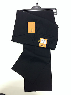 Men's Farah Trousers Navy /Black/Grey/ Oak Mrl Original Hopsack