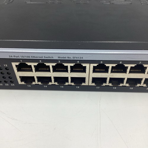 Cisco EF4124 EtherFast 4124 24-Port 10/100 Ethernet Switch - Network Rack - Picture 5 of 13