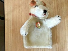 vintage steiff Stuffed animal -- Foxy the Puppet Dog