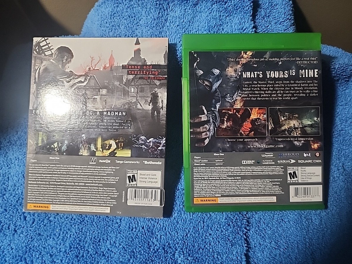 Evil With In And Thief Games XBox 360 Combo | eBay