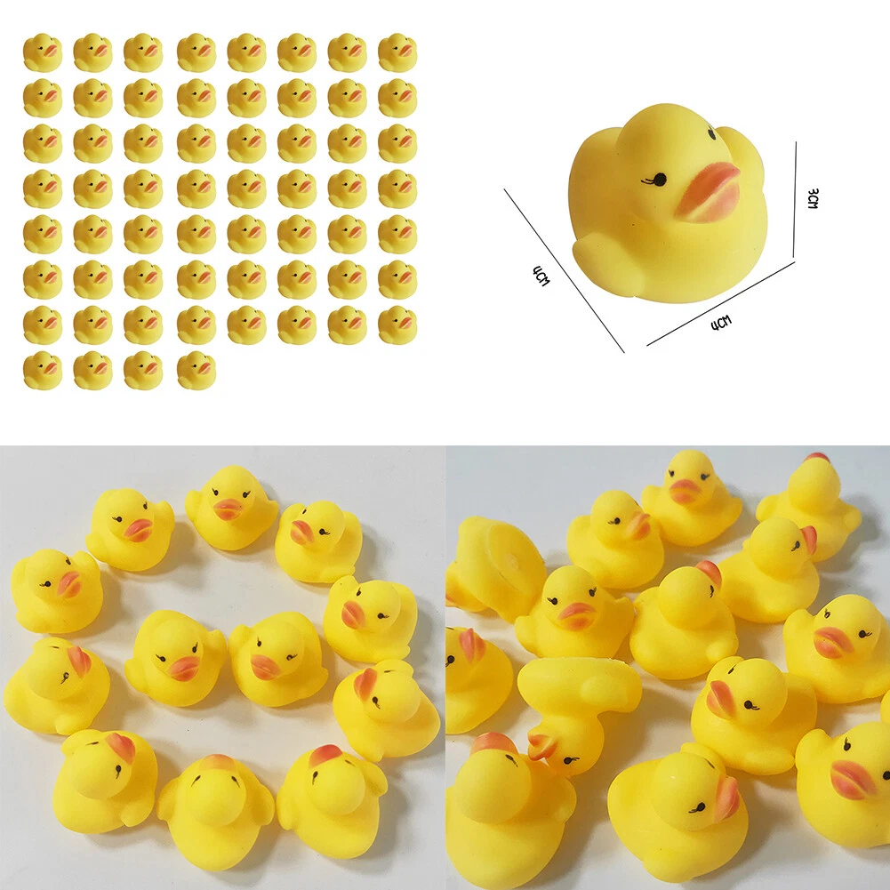 SCIONE Pack De 24 Patos De Goma De Verano – Surtidos Con Surfista Y Buceador Para Baño Y Piscina