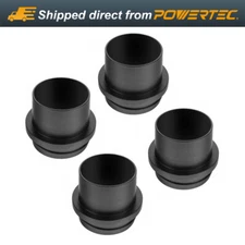 POWERTEC 70193-P4 Screw End Quick Coupler for 4" Hose ?V Left-Hand Threaded,4PK