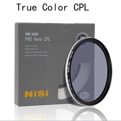 NiSi 40.5 49 52 55 58 62 67 72 77 82 95mm TRUE COLOR CPL PRO Nano Polarizer - Bild 1 von 4
