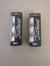 Vintage Titleist Pro Trajectory 90 2 Sleeves/6 Golf Balls NOS Vtg NIB